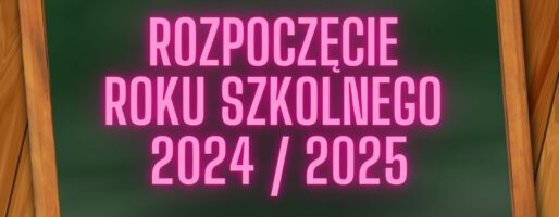 Uroczyste rozpoczęcie roku szkolnego 2024/2025