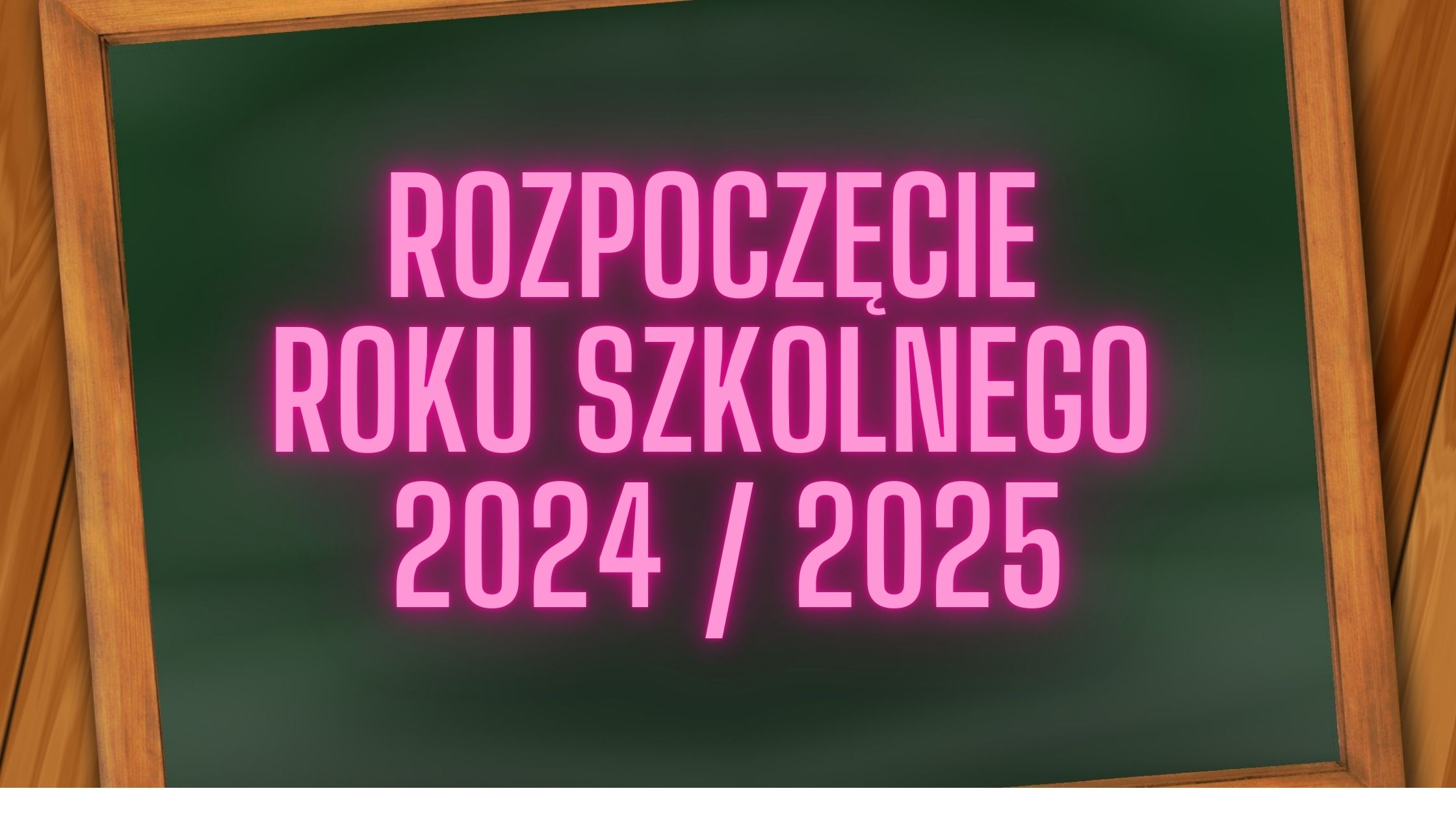 Uroczyste rozpoczęcie roku szkolnego 2024/2025