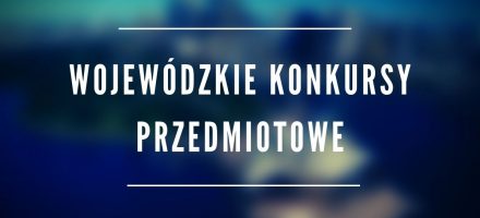 Wojewódzki konkurs języka polskiego