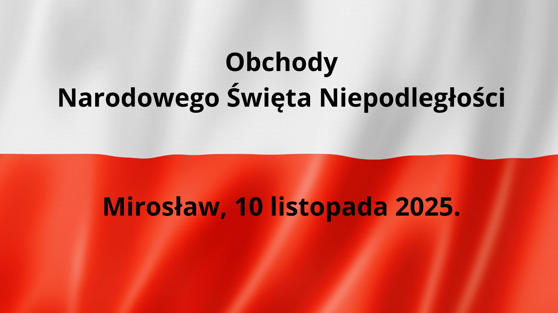 Obchody Święta Niepodległości i odsłonięcie pomnika – 10.11.2025